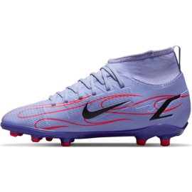 Nike Mercurial Superfly 8 Club Km Mg Jr DB0925 506 fotbollsskor rosa lila violett