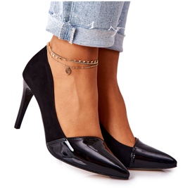 Läder Monnari 0170-020 Klackskor Svart