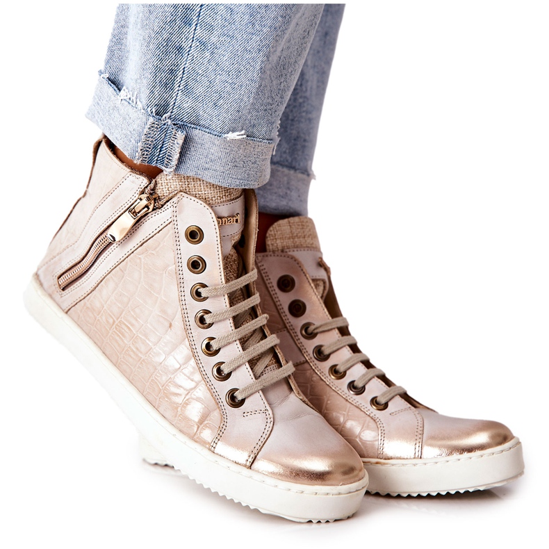 High-top Sneakers Monnari 0630-M15 Beige