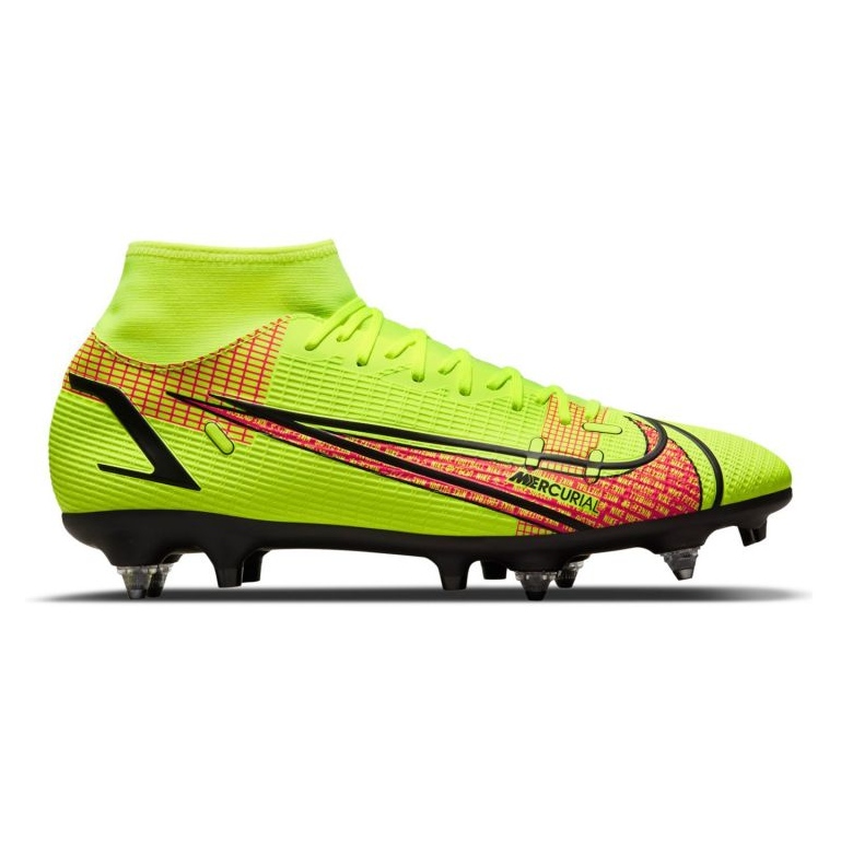 Nike Mercurial Superfly 8 Academy SG-Pro Ac M CW7432-760 fotbollsskor grön grön