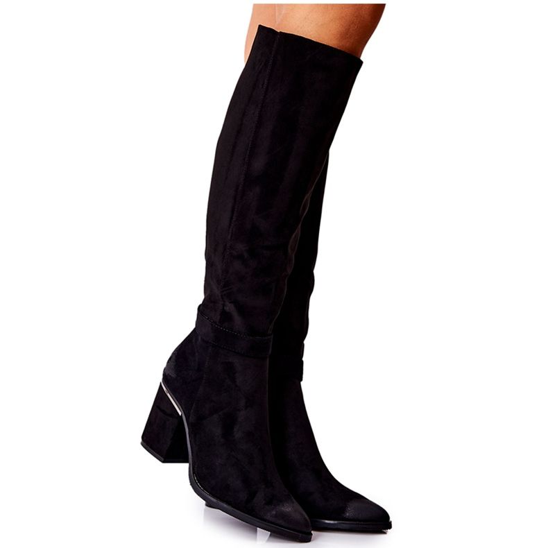 POTOCKI Mockastövlar På En Stång Svarta Corises