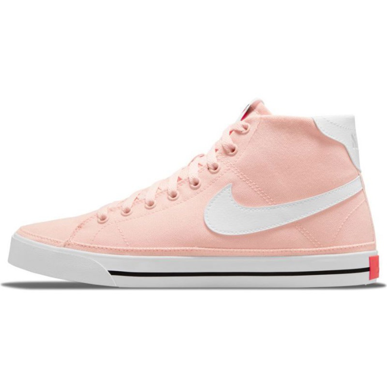 Nike Court Legacy Mid Canvas W DD0161 800 skor rosa