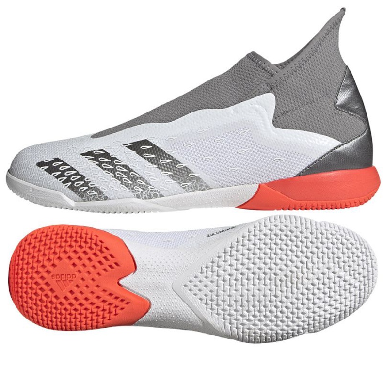Adidas Predator Freak.3 Ll In M FY7823 fotbollsskor grå, vit grå