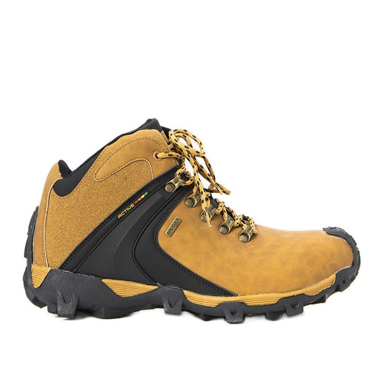 Barry isolerade kamelsportskor för män gul