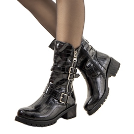 Svarta isolerade damstövlar från Pichet