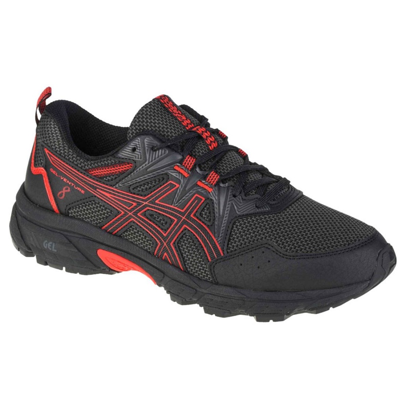 Asics Gel-Venture 8 M 1011A824-007 svart röd grå grön