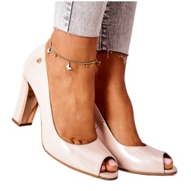 Pumps On A Bar Monnari 0780-015 Beige brun
