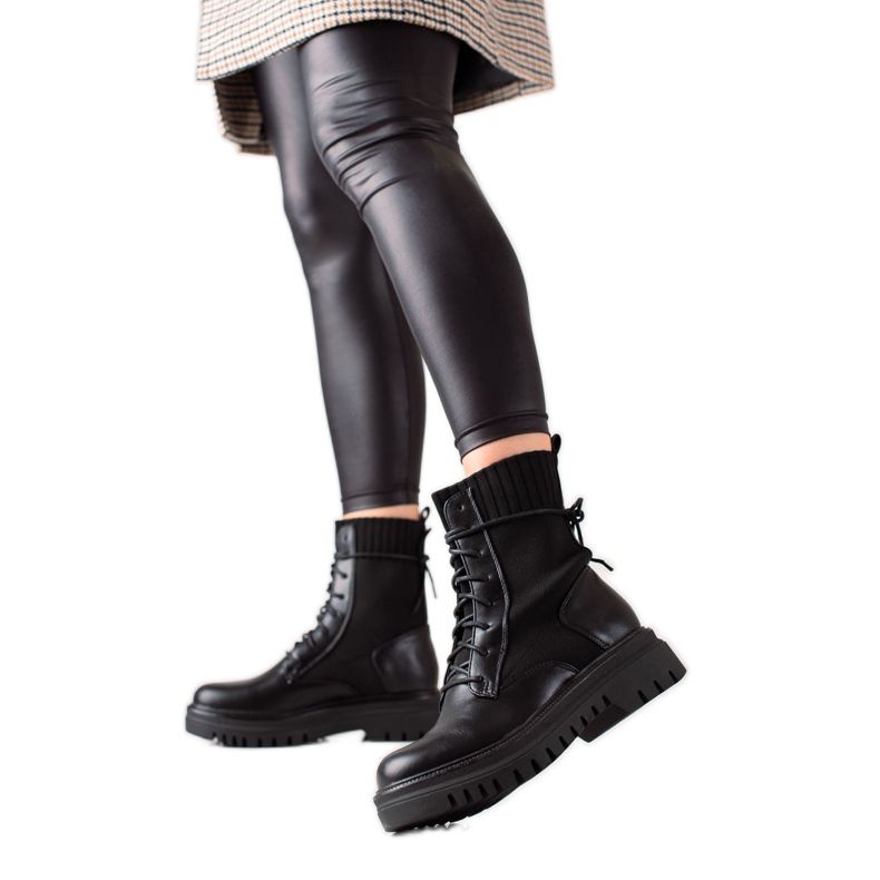 Seastar High Black Trappers svart