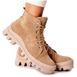 PF1 Varma mocka booties sneakers Camel Madisson beige