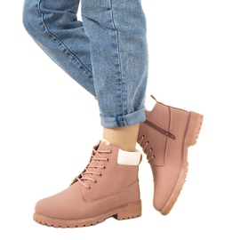 Rosa Gigliola-isolerade damvandringskängor