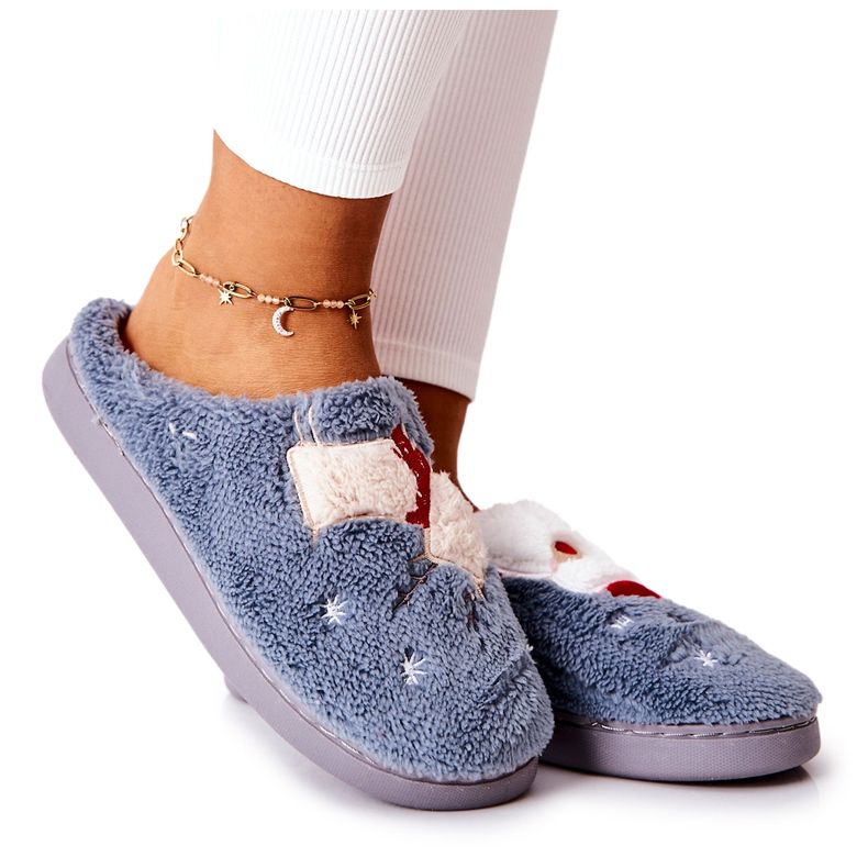 WJ1 Jultofflor jultomten och grå renar