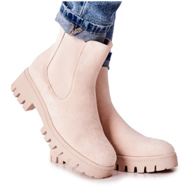 PS1 Mocka Warm Boots Light Beige Tozzi