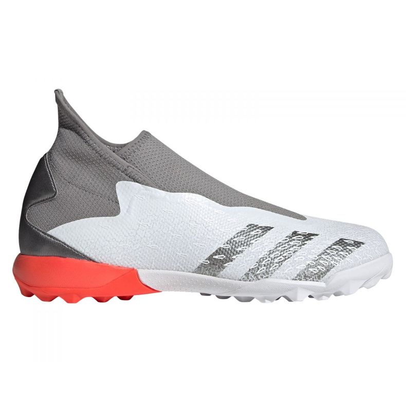 Adidas Predator Freak.3 Ll Tf M FY6298 fotbollsskor grå, vit grå