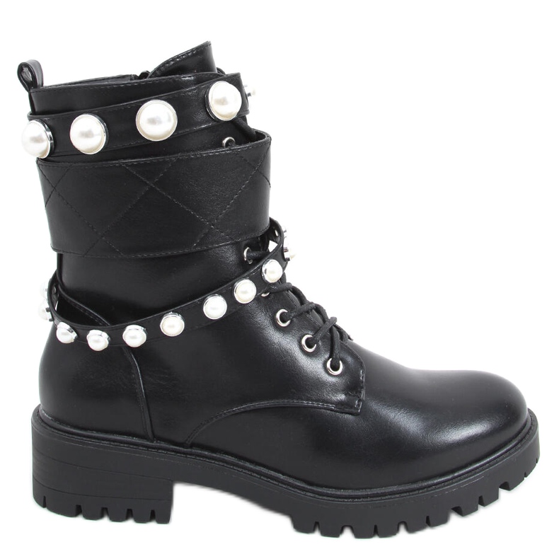 Alex Black Pearl boots svart