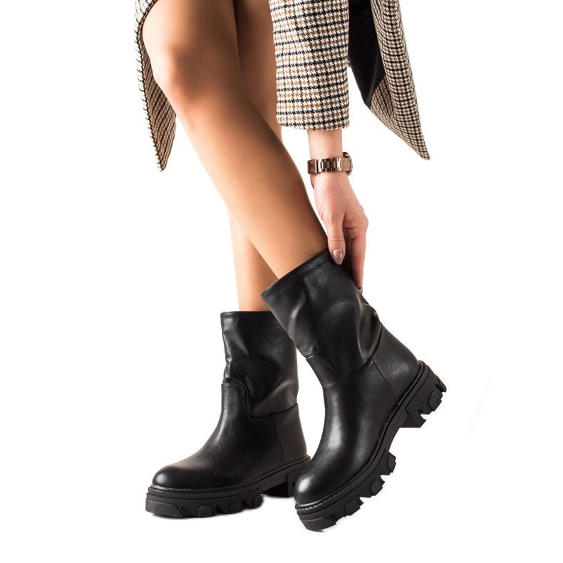 Seastar Slip-on Black Workers svart