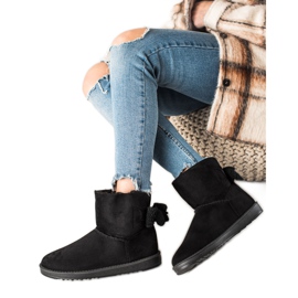 TRENDI Svart mocka Mukluki