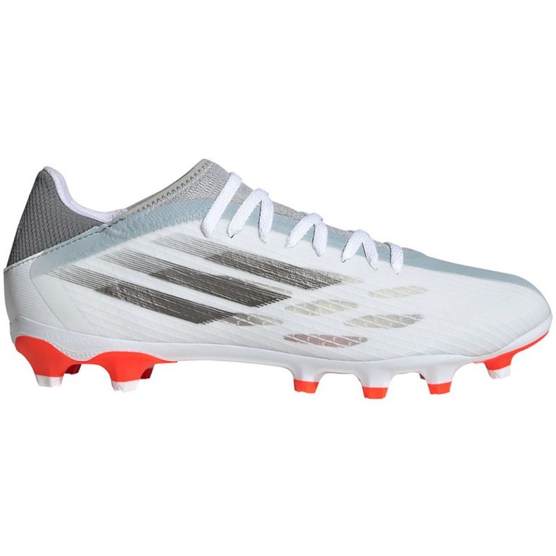 Adidas X Speedflow.3 Mg M FY3270 fotbollsskor blå, vit, grå / silver vit