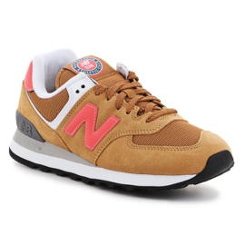 New Balance W WL574HA2 beige gul