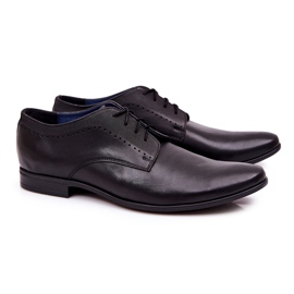 Bednarek Polish Shoes Eleganta läderskor Bednarek 724 Svart