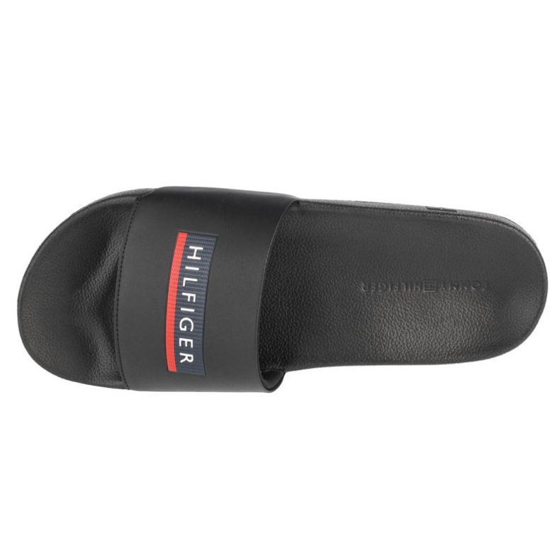 Tommy Hilfiger Seasonal Relief Pool Slide M FM0FM03792-BDS svart