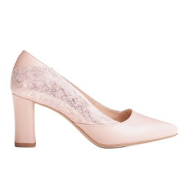 Marco Shoes Dampumps i en puderrosa färg