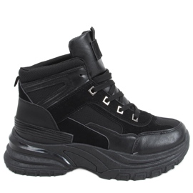 Diana Black high-top sneakers svart