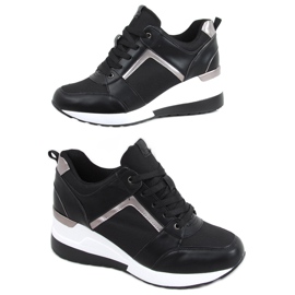 Wisto Black wedge sneakers svart