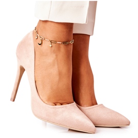 WS1 Mocka Högklackat Beige Melany