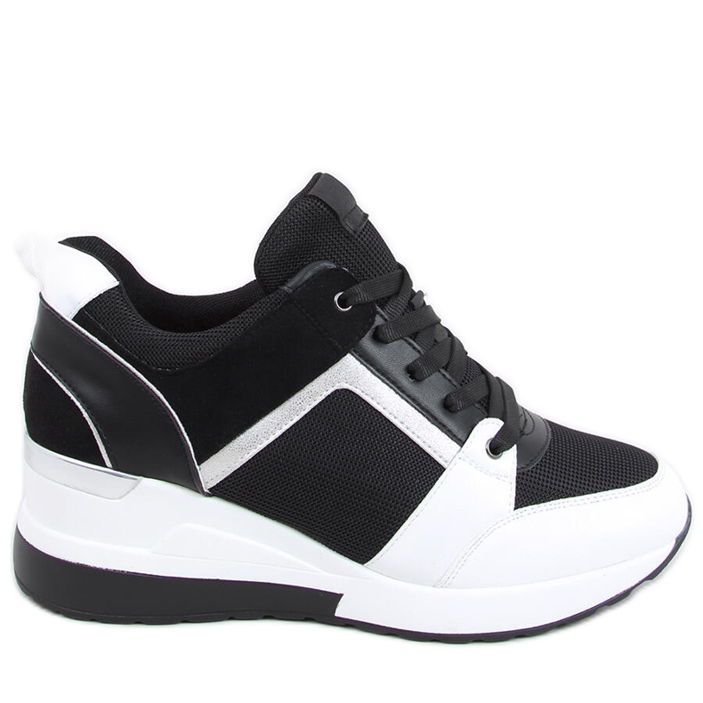 Diego Black wedge sneakers svart