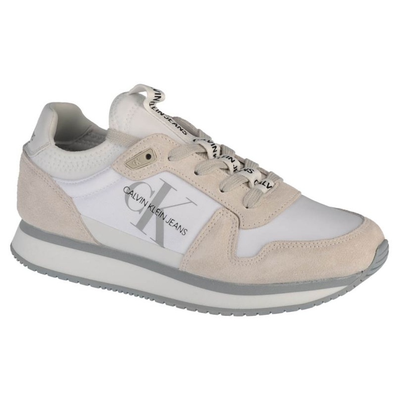 Calvin Klein Runner Laceup Ywyw0ew0462-yaf skor vit