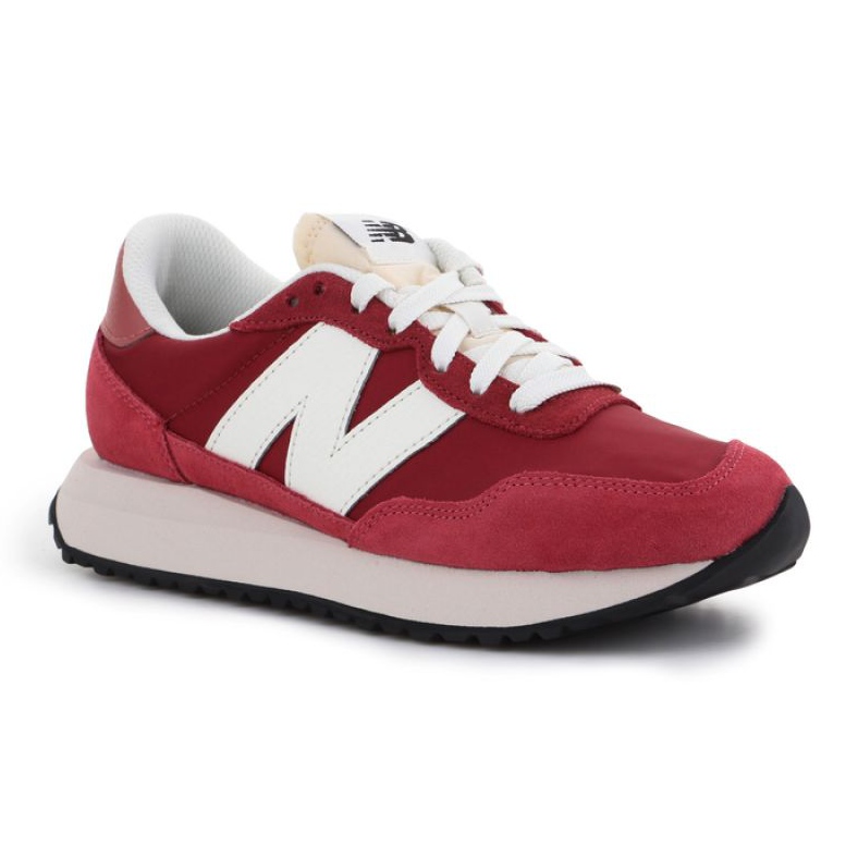Skor New Balance W WS237DF1 vit röd