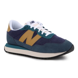New Balance M MS237LX1 marinblå grön gul