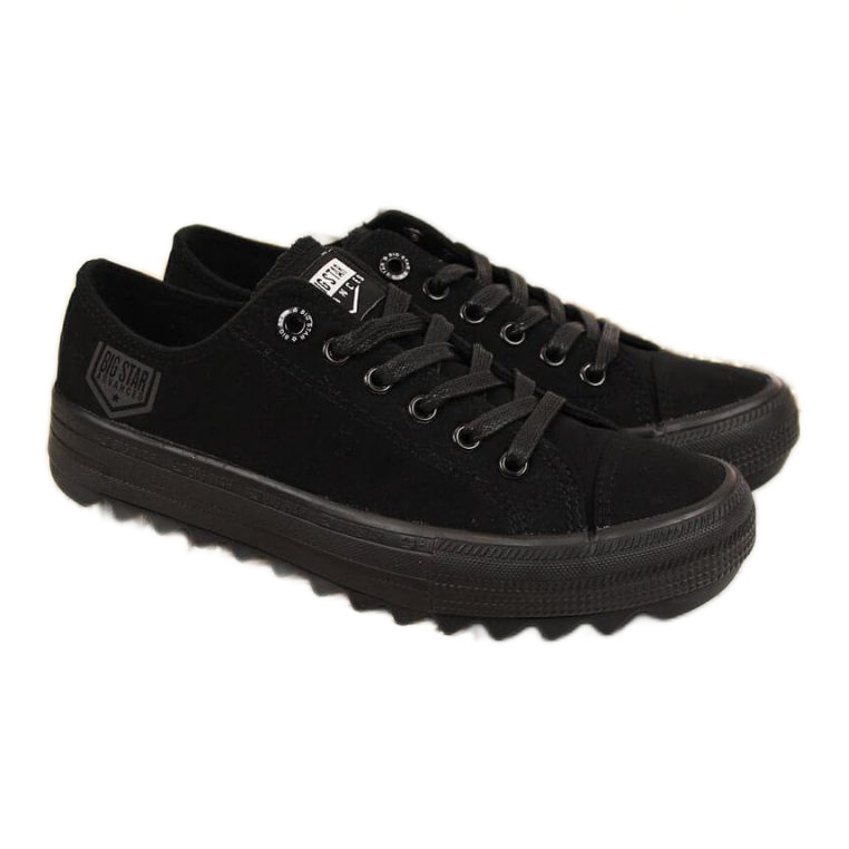 Textilsneakers Big Star W FF274248 svarta