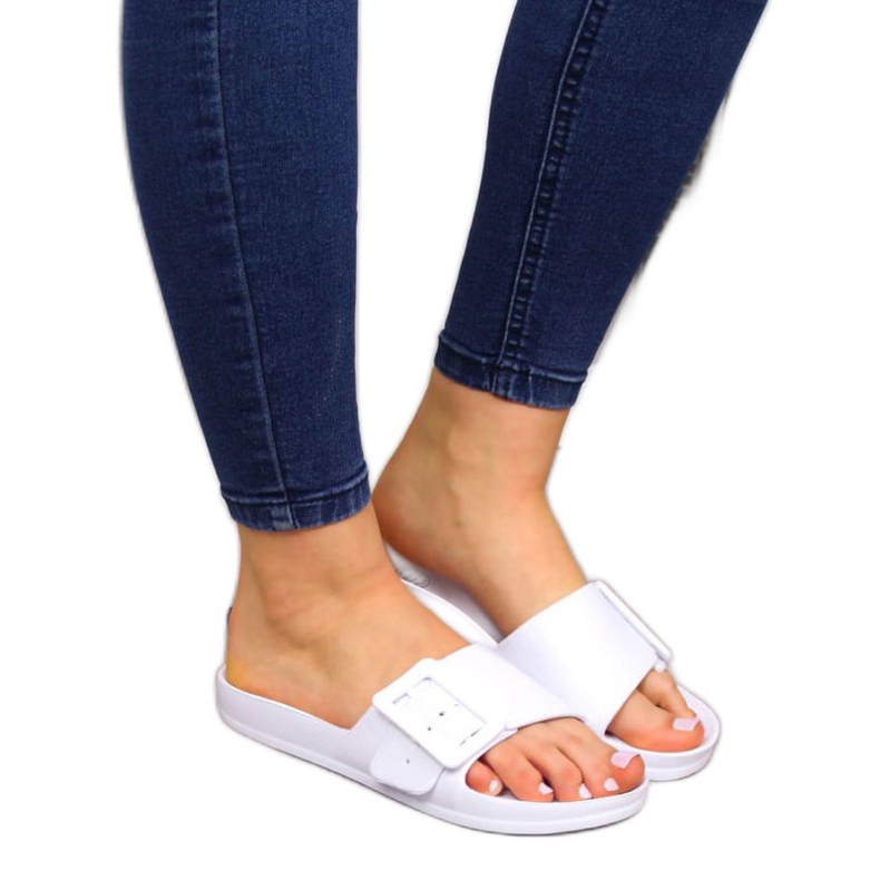 Strandtofflor Big Star W FF274A391 vit