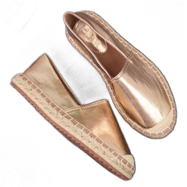 Big Star Espadrilles W HH274503 guld gyllene