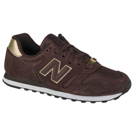 Skor New Balance W WL373MM2 brun gyllene