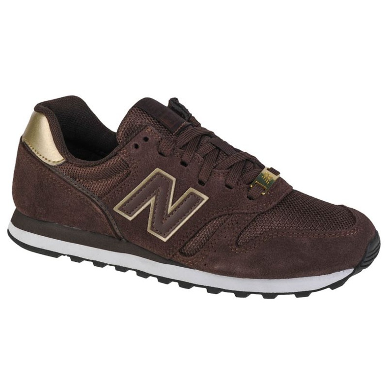 Skor New Balance W WL373MM2 brun gyllene