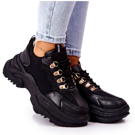 PM1 Sportskor på den svarta Flynn-plattformen