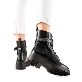 Diamantique Eleganta Arbetare Med Prydnad svart