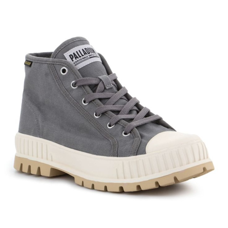 Palladium Pallashock Mid Og Granit Grey U 76681-070-M grå
