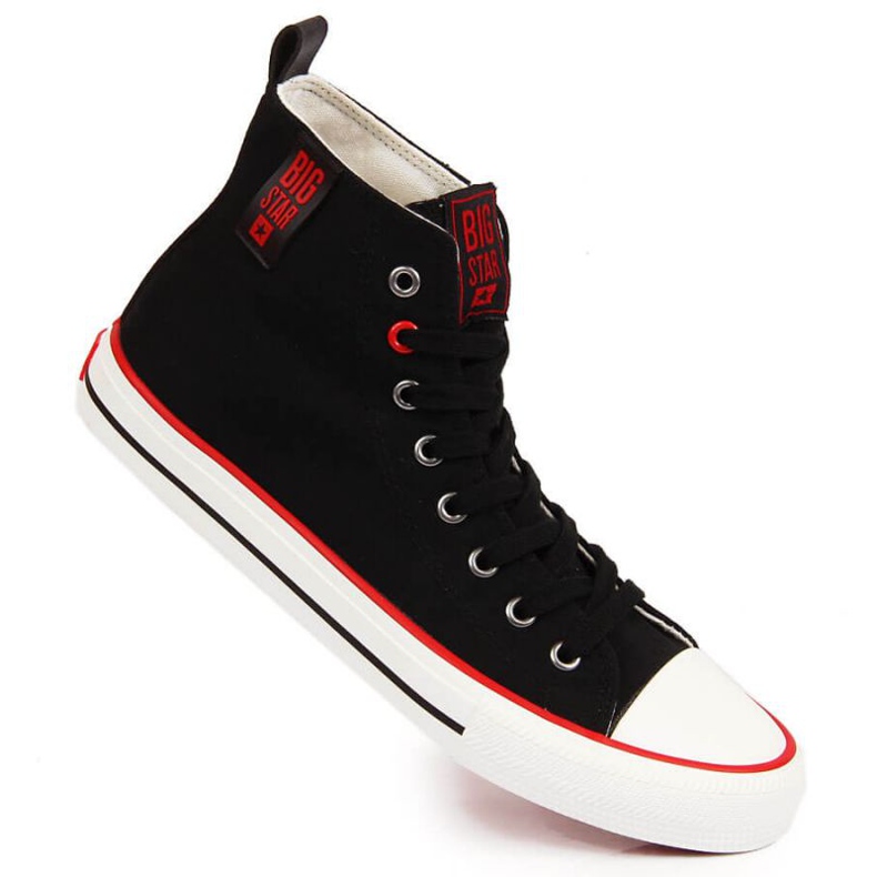 High-top sneakers Big Star W JJ274126 svarta