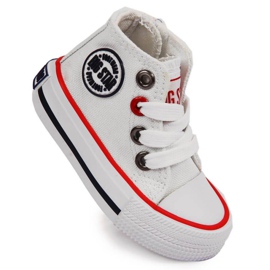 Sneakers Big Star Jr HH374187 vita svart