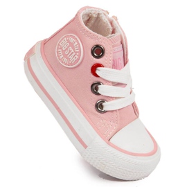 Big Star Jr HH374191 rosa sneakers svart