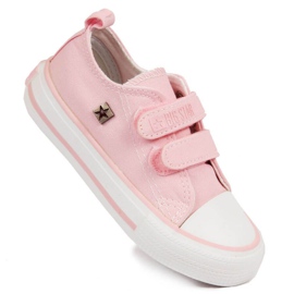 Låga sneakers Big Star Jr HH374099 rosa svart