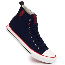 High-top sneakers Big Star W JJ274125 marinblå