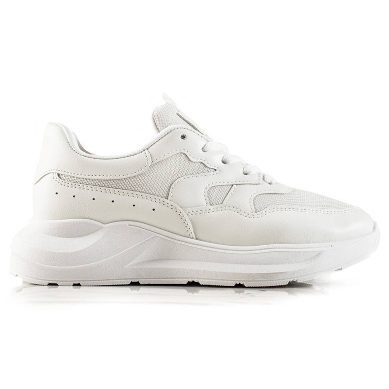 TRENDI Klassiska vita sneakers