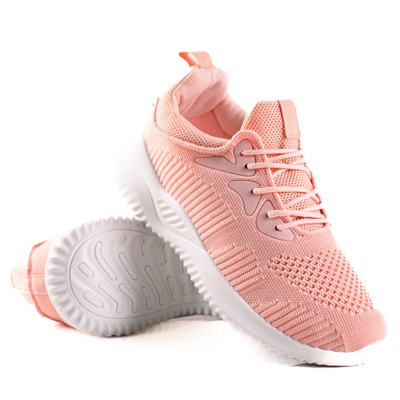 TRENDI Sportskor Sneakers orange rosa
