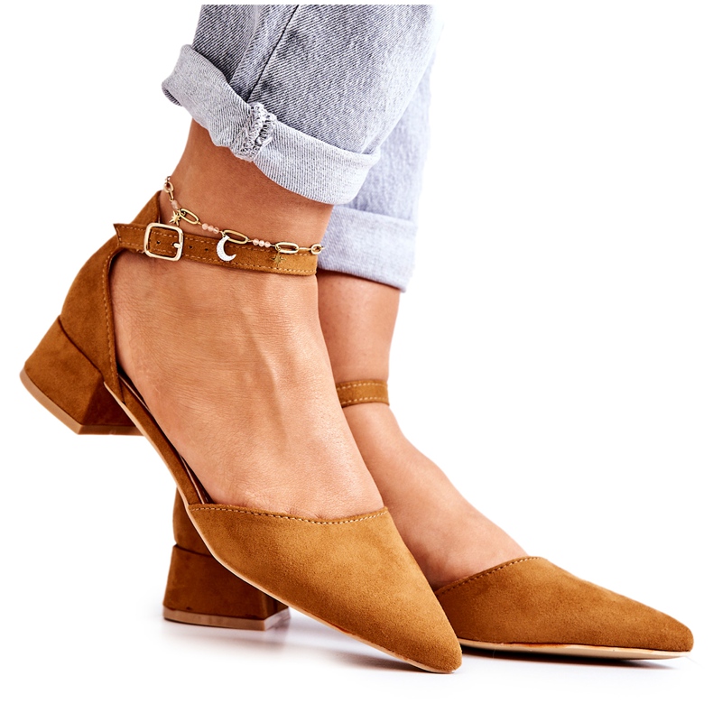 WS1 Mocka Pumps In Spitz Camel Calliope brun