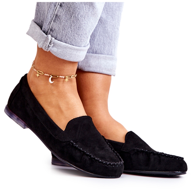 Mocka Loafers Sergio Leone MK722 Svart