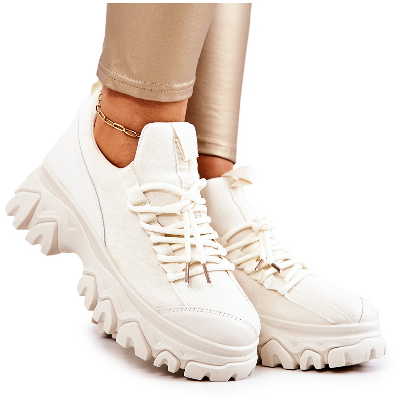 PS1 Damsportskor Sneakers Ljusbeige Miles